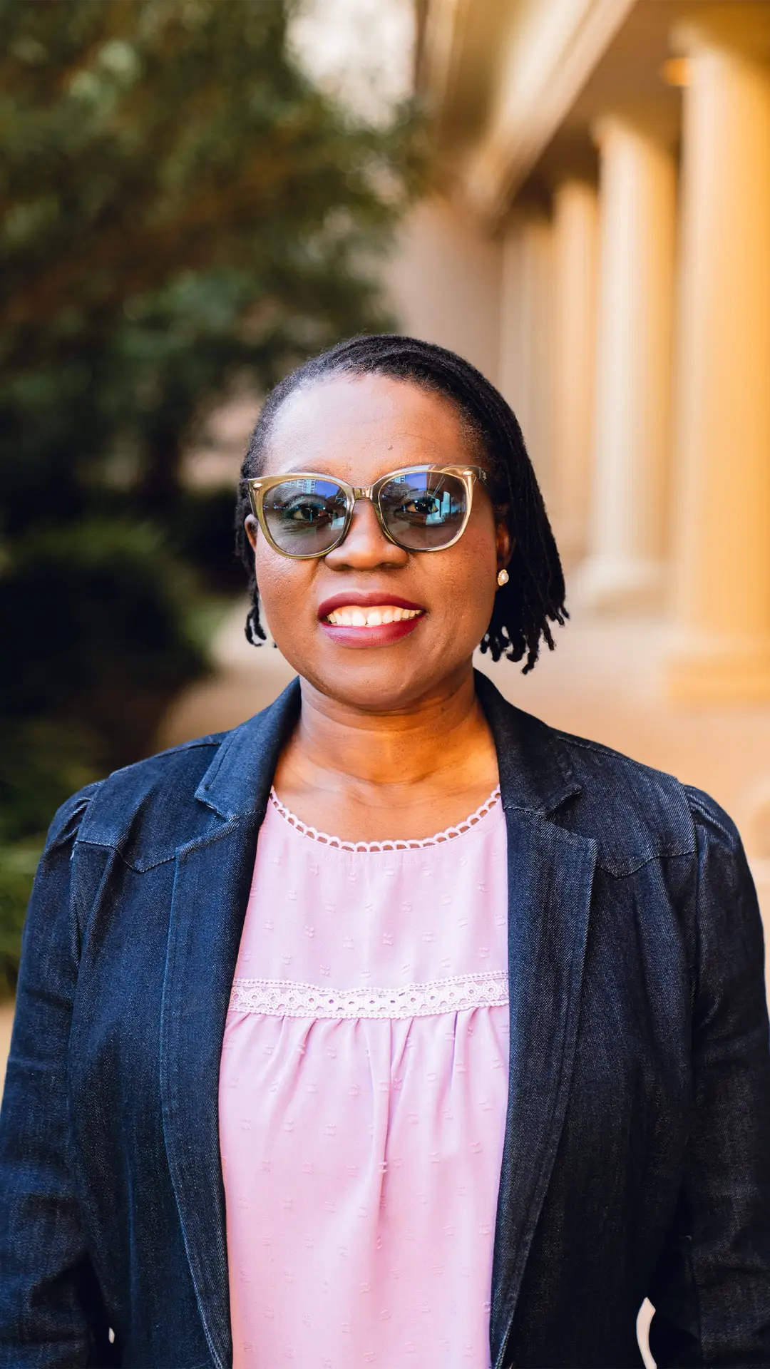 Dr. Okogbaa, founder of Louisiana Center for Eyes